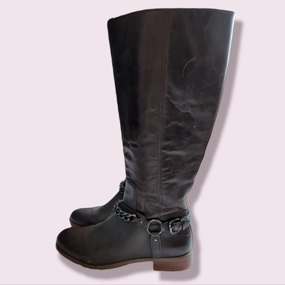 Coach Mabel Leather riding boots - Picture 1 of 11